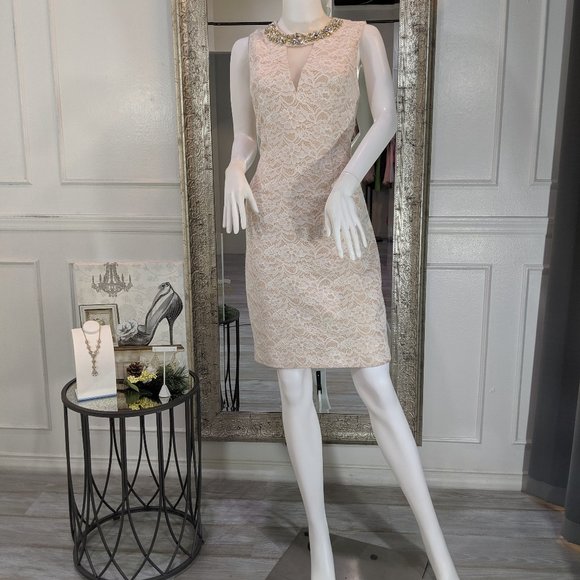 Eliza J Dresses & Skirts - Cream Ivory Formal Cocktail Dress